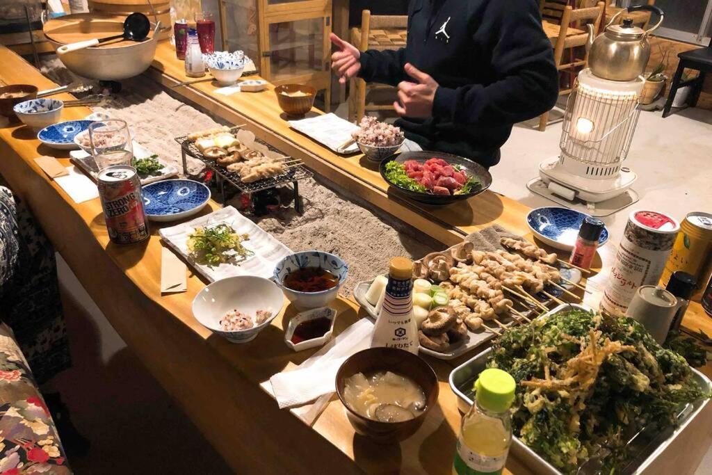 ゲストハウス+カフェわ　１日１組限定！ 築１００年の農家の古民家で宿泊体験、薪でお風呂沸かせます。焚き火もできます。 Kannami Екстериор снимка